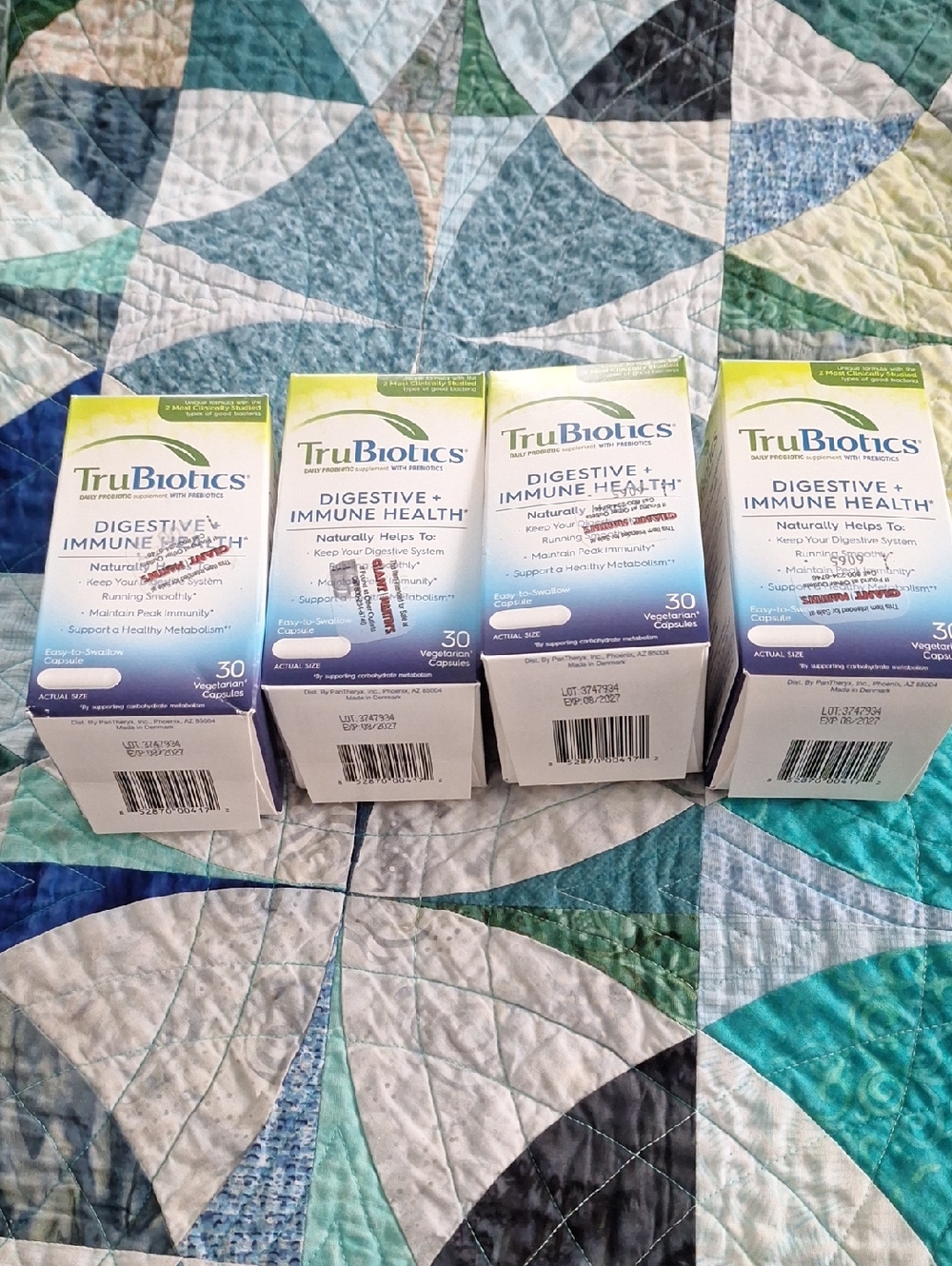 TruBiotics Digestive + Immune Health Probiotics - Pack of 4
